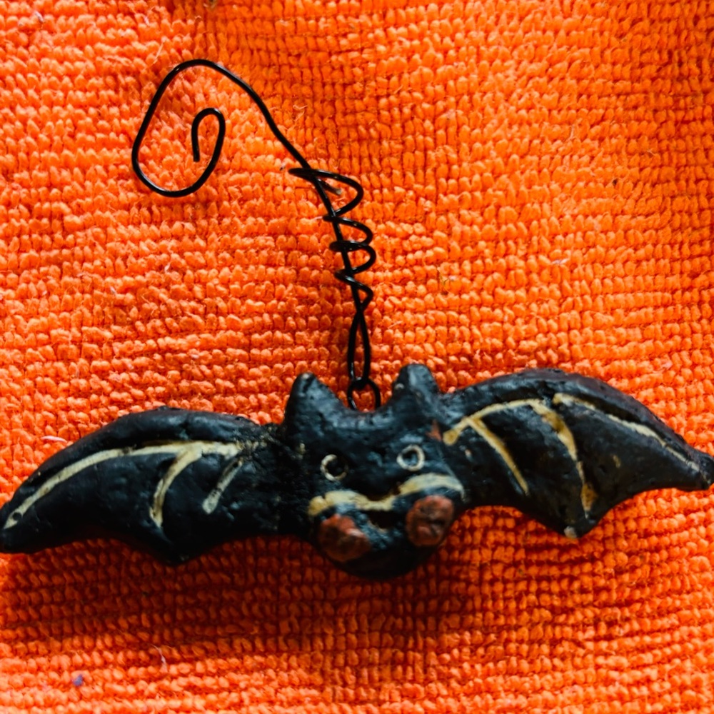 Johanna Parker Primitive by Kathy Bat Halloween Ornament